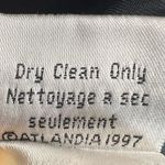 Vintage Icelandic Design Floral Embroidery Wool Cardigan Sweater Blue Size M Photo 7