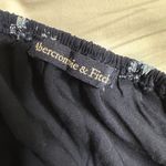 Abercrombie & Fitch Blue Long Sleeve Floral Romper Women's Medium Photo 3