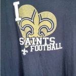 Reebok  NFL Saints Black Tee Photo 1