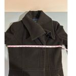 Cole Haan  wool cashmere black coat womens 2 quiet luxury Photo 7