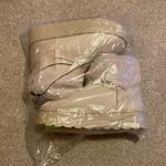 Nasty Gal Faux Fur Platform Mini Ankle Boots - Sand  Photo 1