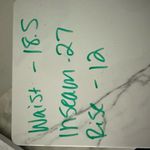 Gap  Women’s XXL Black Faux Leather Pull on Pants Photo 3