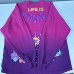 Disneyland California Adventure Food & Wine Grape Purple Long Sleeve T-shirt Photo 5