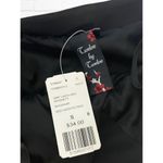 Twelve by Twelve Dress Women's Size Small Mini Ruched Ruffle Tan Black Cocktail Photo 4