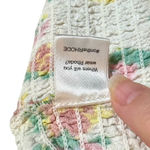 Rhode Jasmine Smocked Mini Dress Bodycon Floral Printed Ruffle in White Dazzle Size M Photo 8