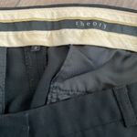 Theory Black Wool Blend Flare Dress Pants Size 2 Photo 4