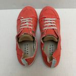 Vionic Beach Sneakers Womens 10 Coral Pink Slip On Sneakers Canvas Casual Shoes Photo 5