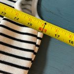 Atelier by Kirious White/Black Striped Vest | Women’s Size XL Black Photo 6