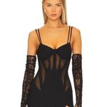 NBD  Estrella Gloves in Black One Size New Womens Opera Length Formal Event Photo 0