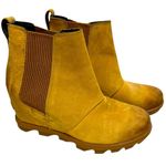 Sorel  Joan Rhapsody Chelsea Wedge SZ 8 Waterproof Rugged Wedge Bootie Photo 0