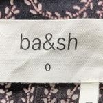 Ba&sh Corazon Ruffle Wrap Mini Dress Floral 3/4 Sleeve Size S small XS Photo 6