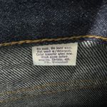 Levi's Vintage White Tab Dark Wash High Rise Straight Leg Jeans 60s 70s Size 29” Photo 7