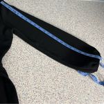 Madewell  Textured Faux Wrap Dress Balloon Sleeve Black Mini Women’s Small Photo 8