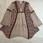 Knox Rose  dusty pink boho mini dress Photo 1