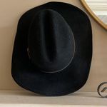 Rodeo King Black Felt Hat Country Western Womens Small Photo 0