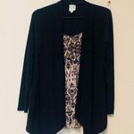 Naïf  long sleeve Blouse. Size: M. Color: Navy Blue Photo 0