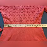 Vintage Picardo Knits Maxi Dress 2 pieces long sleeve jacket + sleeveless dress Orange Photo 13