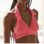 Urban Outfitters New Out From Under Rushmore Seamless Polo Bra Top Neon Pink XS Photo 0