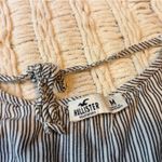 Hollister  Babydoll Flowy Tank Blue and White Striped Photo 2