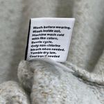 Nine West NWT Women’s V Neck Tunic Sweater Light Blue Gold Shimmer Size Medium Photo 10