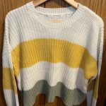 Crop Knotted Sweater Multiple Size M Photo 0