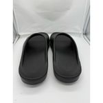 OOFOS OOahh Slide Black Sandals Mens Size 10 Womens Size 12 Unisex Shoes Photo 4