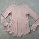Lululemon Sculpt Long Sleeve T-Shirt Women's 4 No Size Tag Mesh Panel Active Run Photo 5