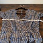 Trixxi plaid long sleeve romper Photo 6