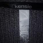 Kensie  XL Cable Knit Pullover Sweater  Dark Gray Plus Photo 2