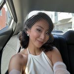 Plain Bridal Birdcage Veil White Photo 1