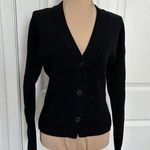 Madewell  Blake Waisted Black Merino Wool V-Neck Cardigan Sweater NM616 Sz XS Photo 0
