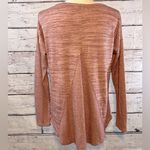 Primrose PEYTON Long Sleeve Shirt Waffle Weave Sleeves Rose Space Dye-Medium Photo 1