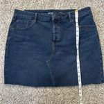 Old Navy  High Rise Slim Pockets Jean Denim Mini Skirt 14 Photo 4