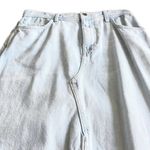 ZARA high waist light blue denim maxi skirt Small Photo 4