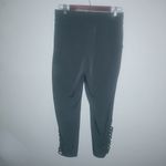 Fabletics  M 30 Lightweight Dark Gray Caged Ankle Athletic Pants Photo 2