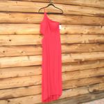 Jump  Apparel Juniors One Shoulder Jersey Gown with Cutout Photo 2