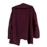 Koolaburra by Ugg  Sherpa Fleece Shawl Collar Women's Cardigan XXL Wine Burgundy Photo 4