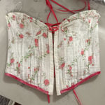 Sky to Moon  corset top with tie back Photo 0