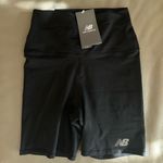 New Balance  Women's Sleek Black Bike Shorts Photo 0