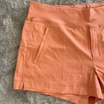 Athleta NWT Women's 18 Trekkie North Short Hiking Running Orange Granola Shorts Photo 4