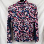 Stella Parker Womens Mock Neck Long Sleeve Sweatshirt Paisley Size X Photo 3