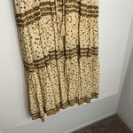 Free People  Feeling Pleated Maxi Dress In Neutral Womens Floral Small Boho Photo 3