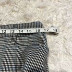Talbots  10 Houndstooth Signature Dress Pants Straight Leg White Black Blue EUC Photo 3