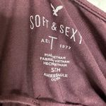 American Eagle Long Sleeve Purple Soft & Sexy T Women's Small Photo 3