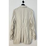 Free People  Fern Blazer in Dusty Beige Size Medium Photo 9