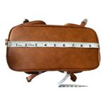 Western Embossed Faux Leather‎ Backpack Tan Photo 6