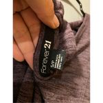 Forever 21 Purple Criss Cross Back Short Sleeve Top Size Small Photo 2