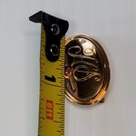 Avon Gold Tone Presidents Club Award Oval Brooch Pin with Ruby Rhinestone Photo 4