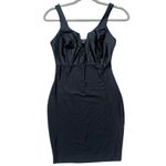 Haute Monde Black Cocktail mini Dress Body Hugging Clubwear Sleeveless Women’s S Photo 1