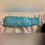 J. McLaughlin  white, sleeveless blouse with eyelet detailing/pop pop sleeves; S Photo 6